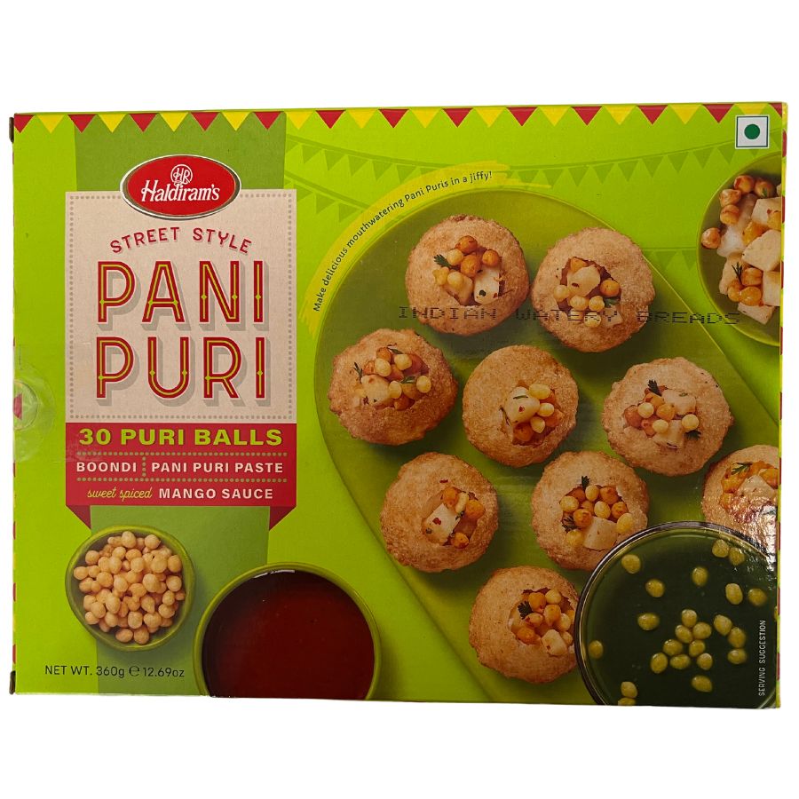 Pani Puri Kit 360g (30pcs) – Haldiram’s