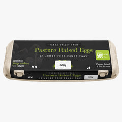 Pasture Raised Free Range Eggs 12pcs 600g - Yarra Valley Farm