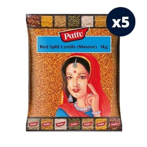 Pattu Red Split Lentils 5kg