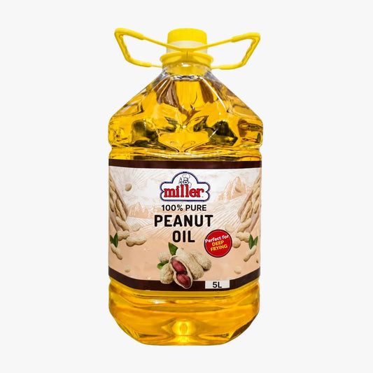 Peanut Oil 100% (Pure) 5L - Miller