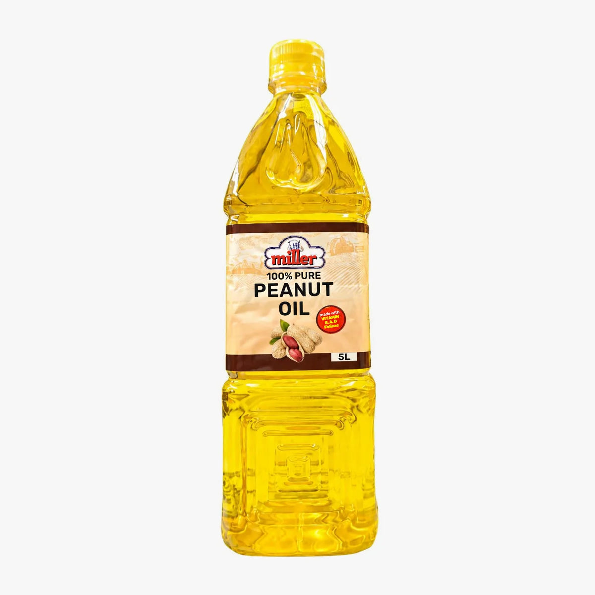 Peanut Oil (100% Pure) 1Lt - Miller