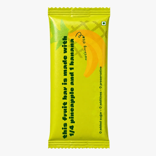 Pineapple & Banana Fruit Bar 25g - Pure Project