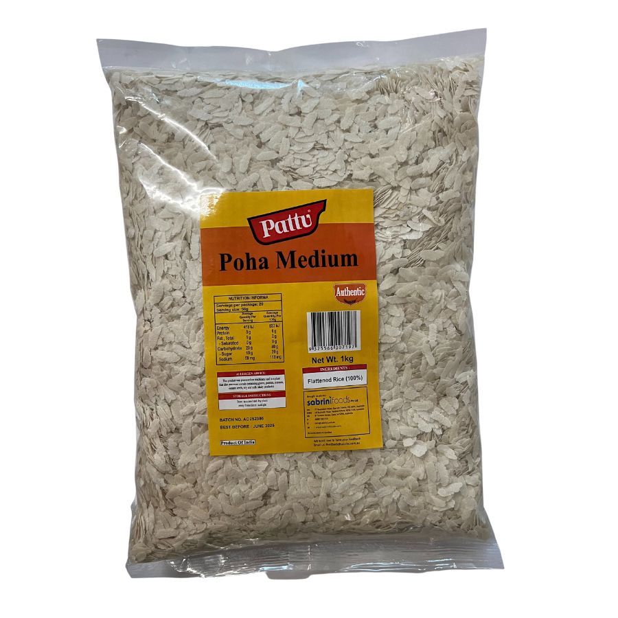 Poha Medium 1kg - Pattu