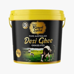Pure Australian Grass Fed Desi Ghee 10L - Sam's Royal Gold