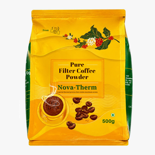 Pure Filter Coffee Powder Nova Therm 500g - Cothas