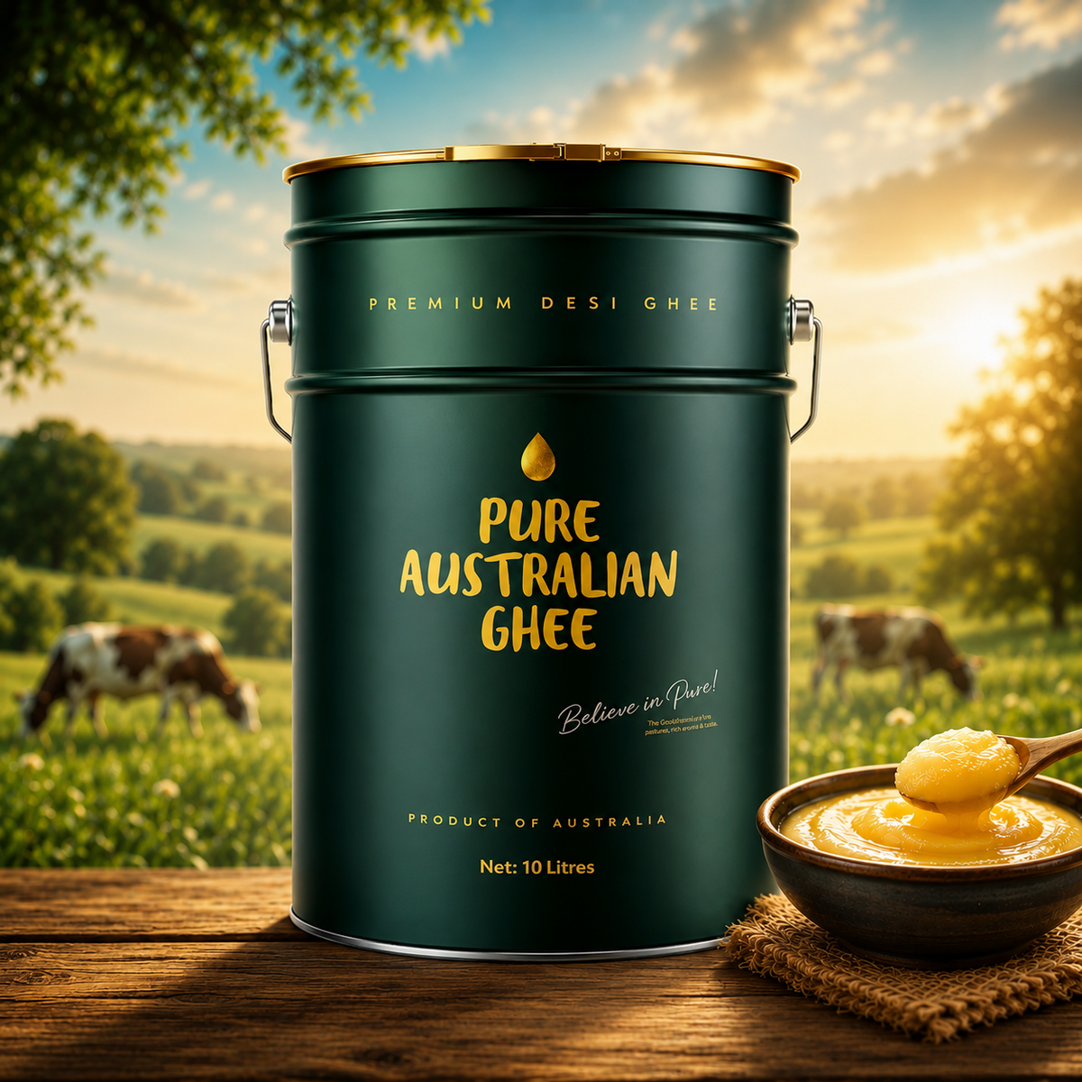 Pure Australian Ghee 10L