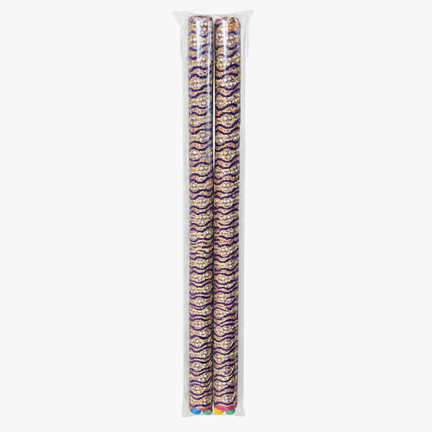Purple Stone Dandiya Sticks