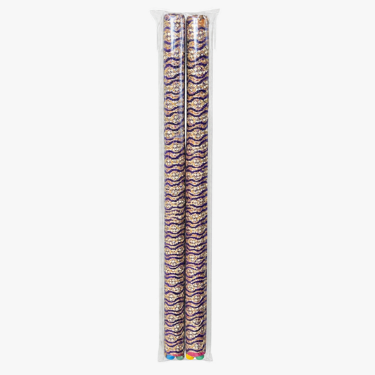 Purple Stone Dandiya Sticks