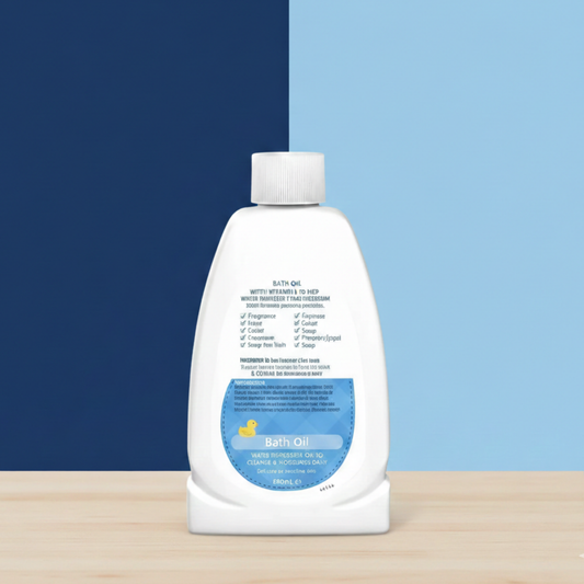 Baby Bath Oil 500Ml - Qv