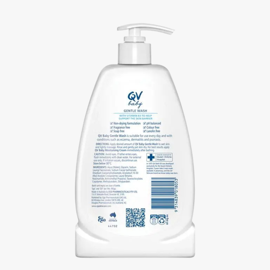 Baby Gentle Wash 500G - Qv