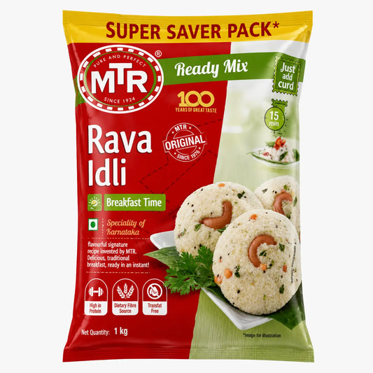 Rava Idli (Ready Mix) 1Kg - MTR (Clearance)