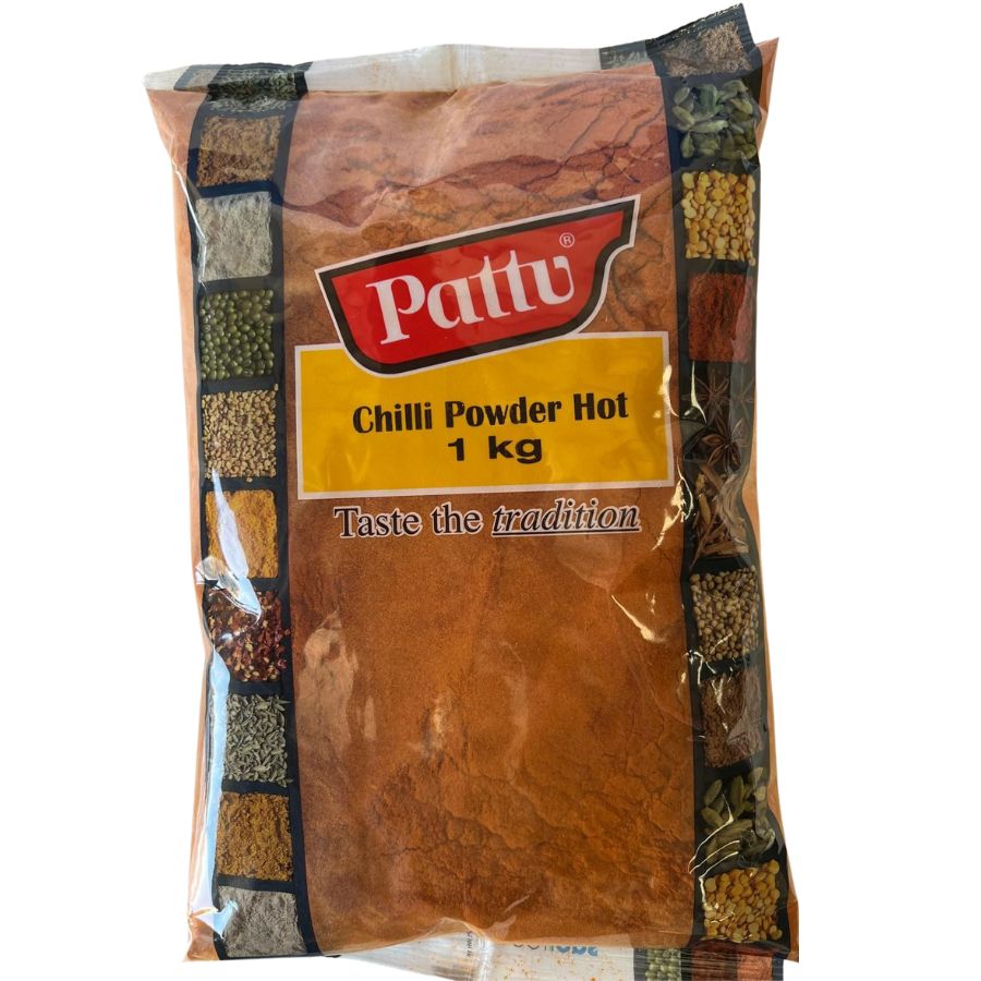 Red Chilli Powder (Hot) 1kg- Pattu