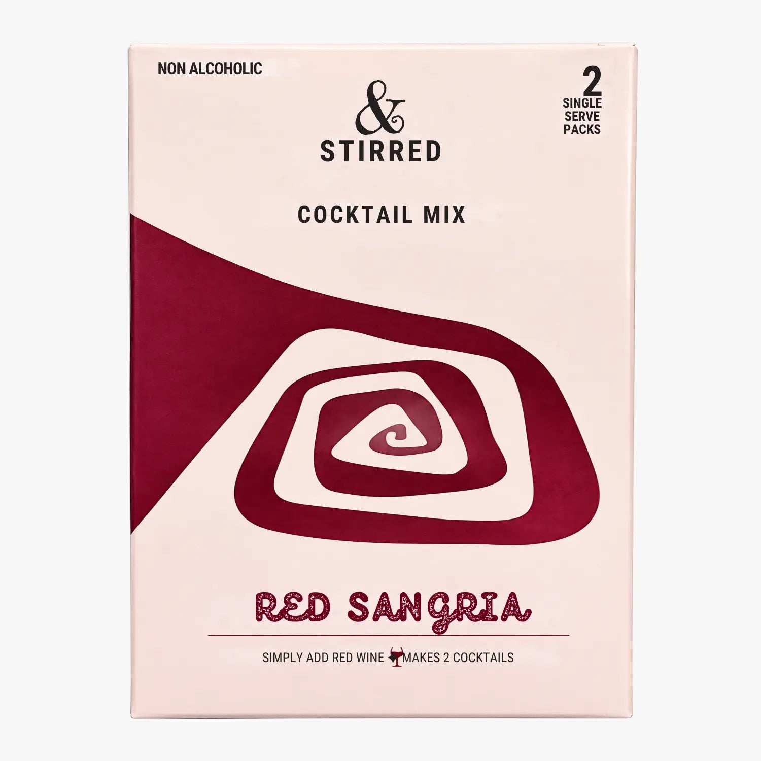 Red Sangria Cocktail Mix (Non-Alcoholic) 200ml - &Stirred
