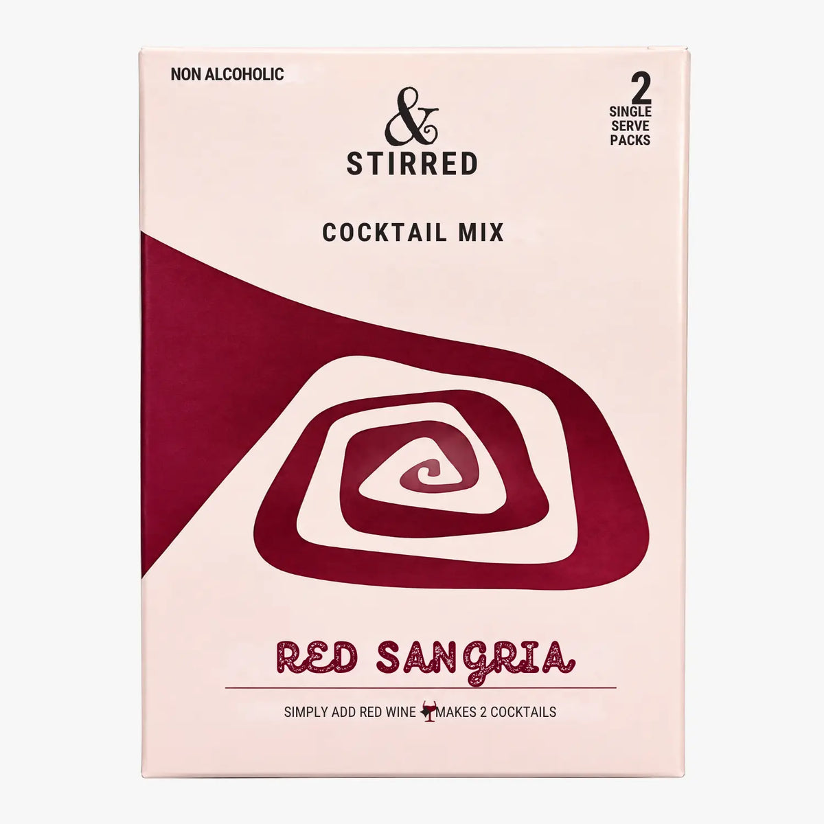 Red Sangria Cocktail Mix (Non-Alcoholic) 200ml - &Stirred