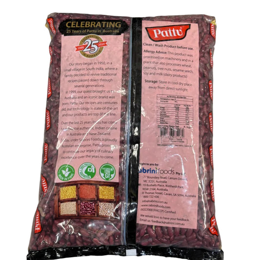 Red Kidney Beans (Dark) 4kg  Pattu