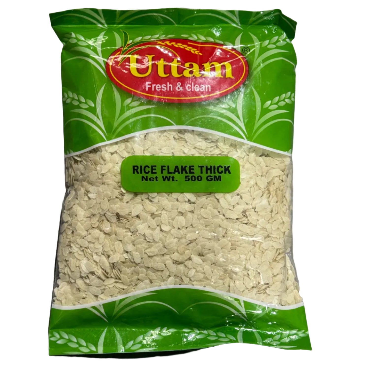 Rice Flake Thick 500g (Poha) - Uttam