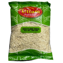 Rice Flake Thick 500g (Poha) - Uttam