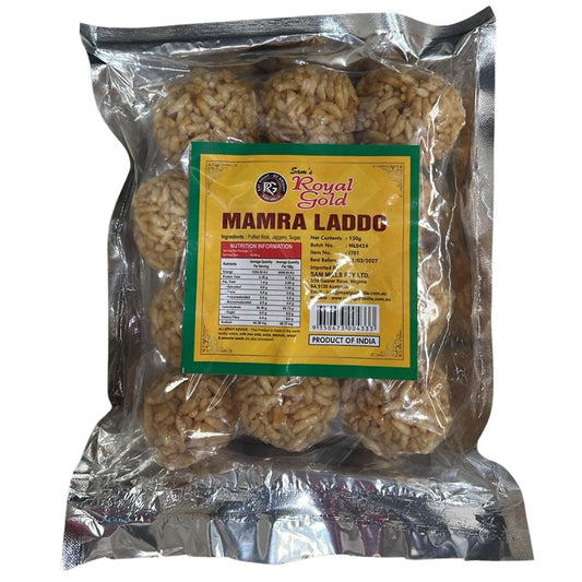 Mamra Ladoo 150g - Royal Gold