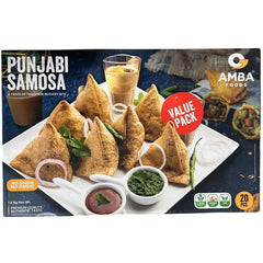 Royal Punjabi Samosa 20pcs (1.6kg) - Amba Foods