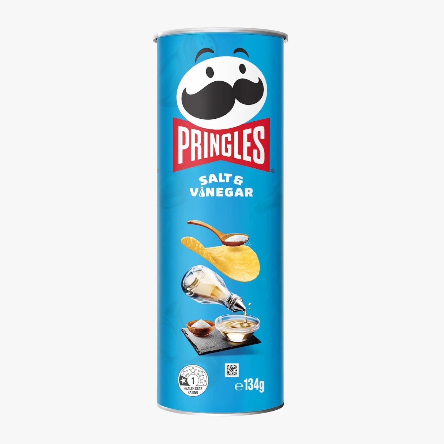 Salt & Vinegar Flavour Potato Chips 134g - Pringles