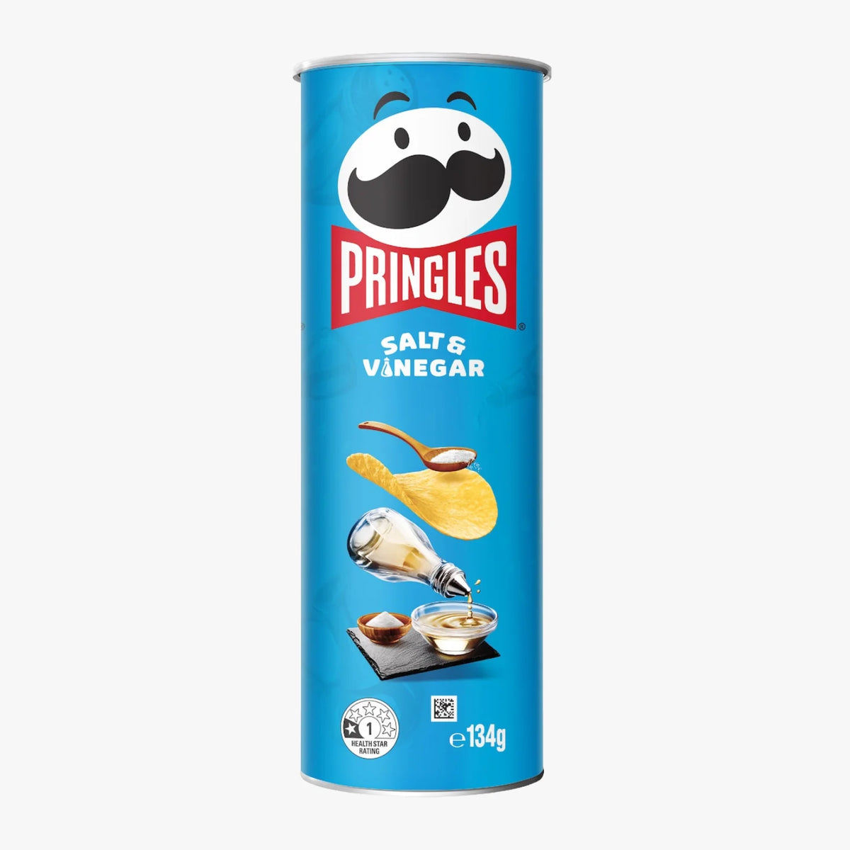 Salt & Vinegar Flavour Potato Chips 134g - Pringles