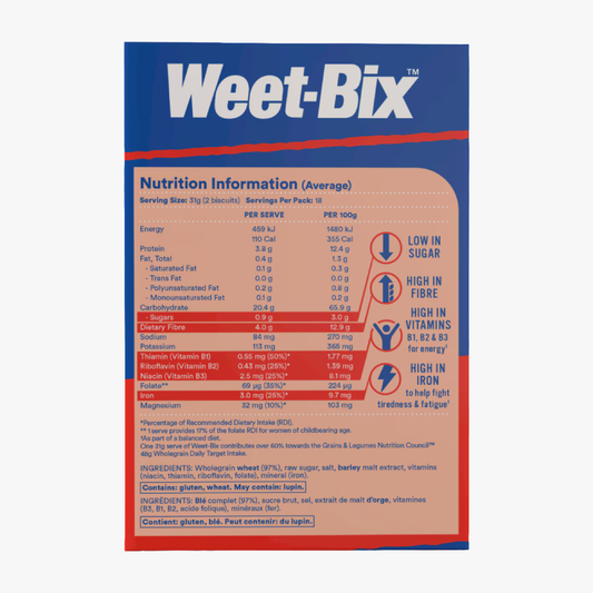 Sanitarium Weet-Bix Breakfast Cereal 575g 