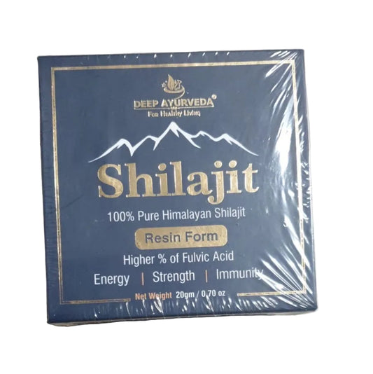 Shilajit 100% Pure Himalayan Resin form  20g - Deep Ayurveda