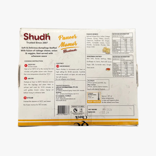 Shudh Frozen Paneer Momos 28pcs