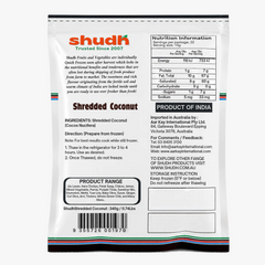 Shudh Frozen Shredded Coconut 340g