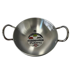 Silver Aluminium Kadai (With Lid) 21.5 cm (2)