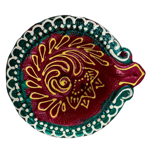 Single Colored Diya (Without Wax) Design#3