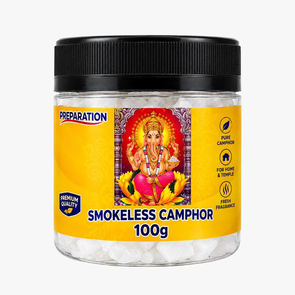 Smokeless Camphor 100g - Desi Touch