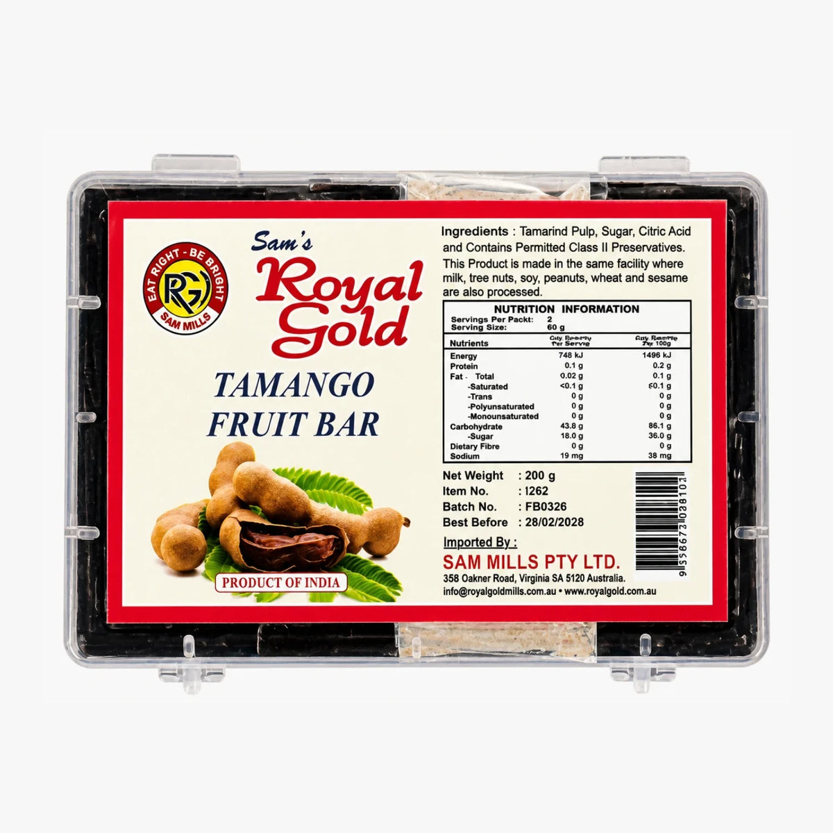 Tamang Fruit Bar (Black Aam Papad) 200g - Royal Gold