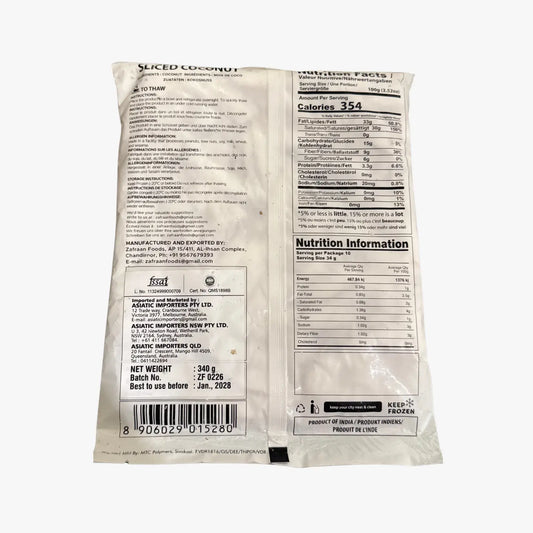 Taste & Eat Sliced Coconut 840g