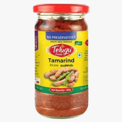 Tamarind Pickle (With Garlic) 300g - Telugu Foods