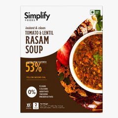 Tomato & Lentil Rasam Soup 20g - Simplify Foods