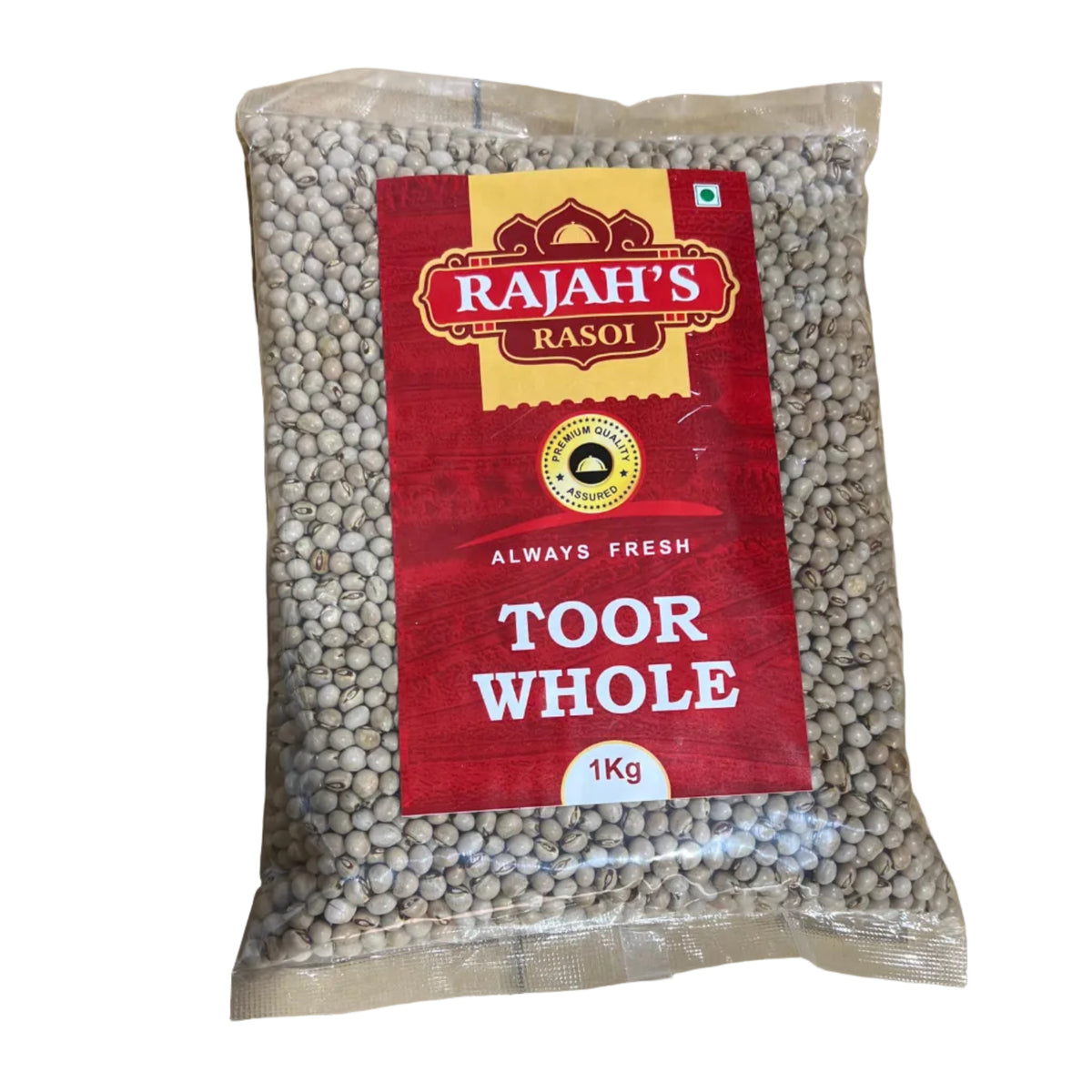 Toor Dal Whole 1kg - Rajah's Rasoi
