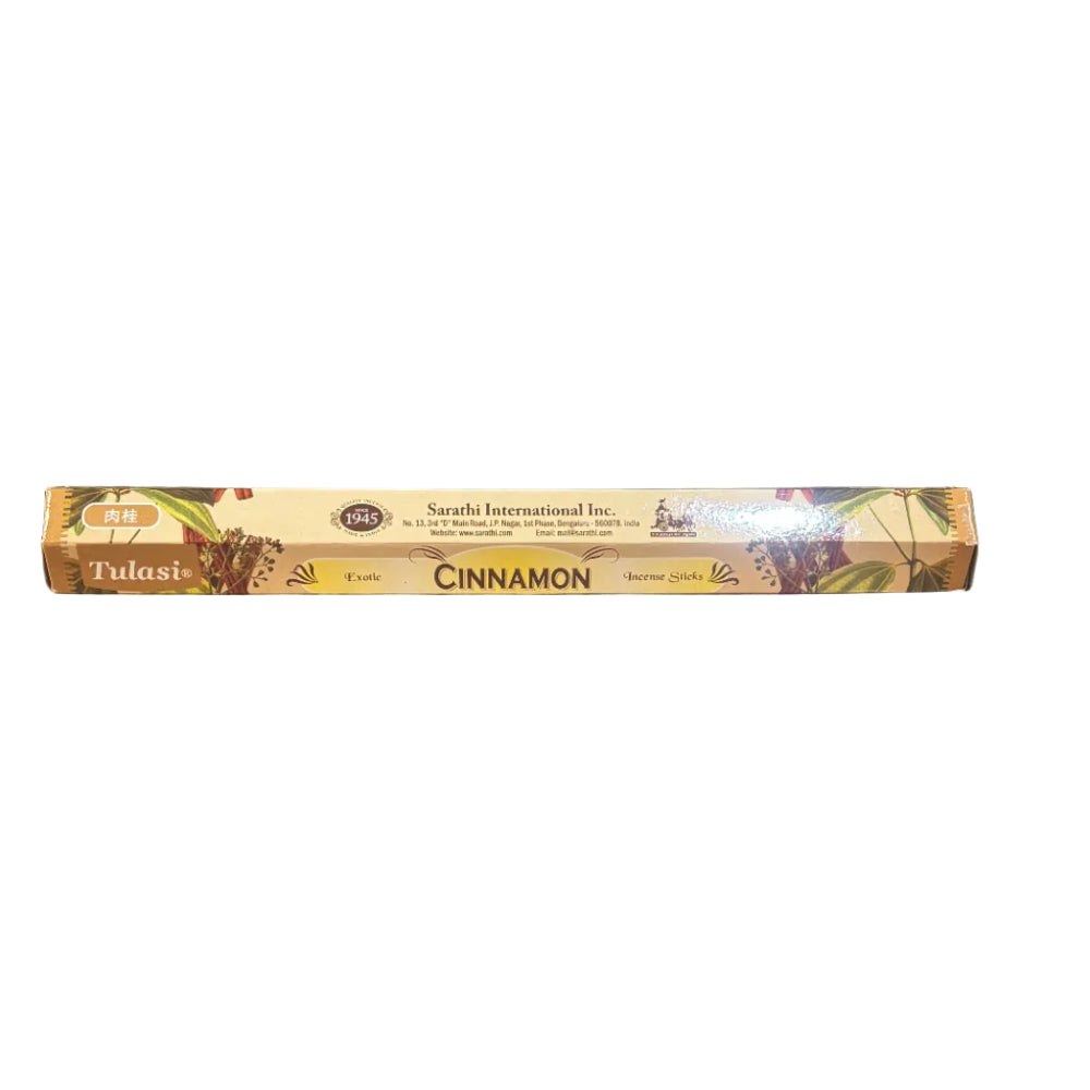 Tulasi Exotic Cinnamon  20 Incense Sticks