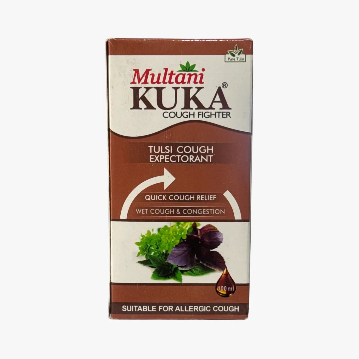 Tulsi Cough Expectorant 100ml - Kuka