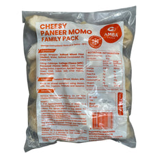 Cheesy Paneer Momo Family Pack 1kg - Amba Foods