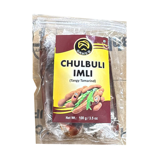 Chulbuli Imli 100g (Tangy Tamarind)  - Saheb