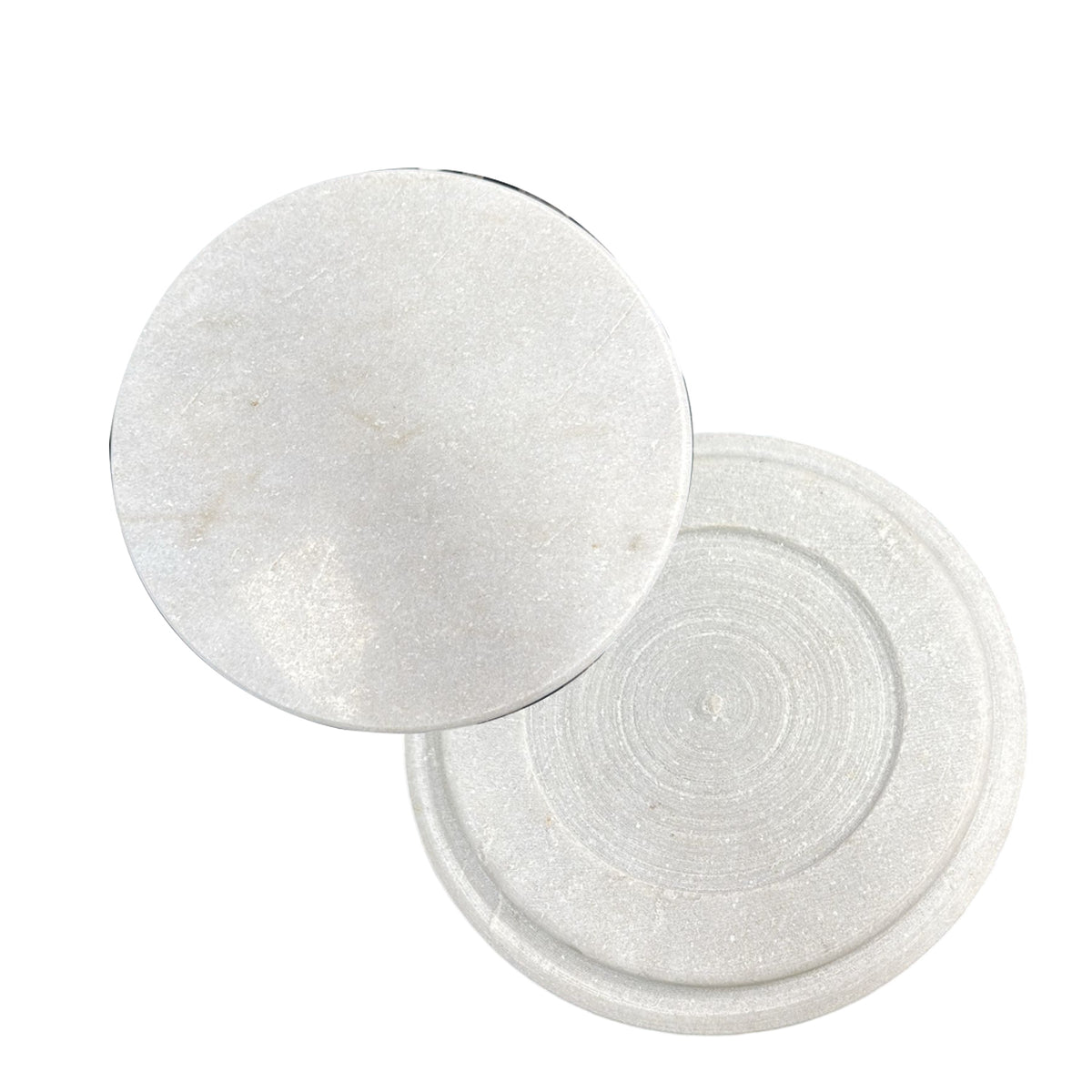 White Marble Chakla 9"