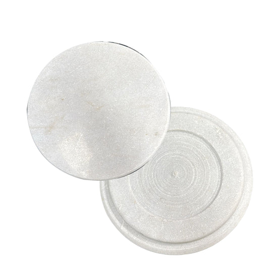 White Marble Chakla 9"