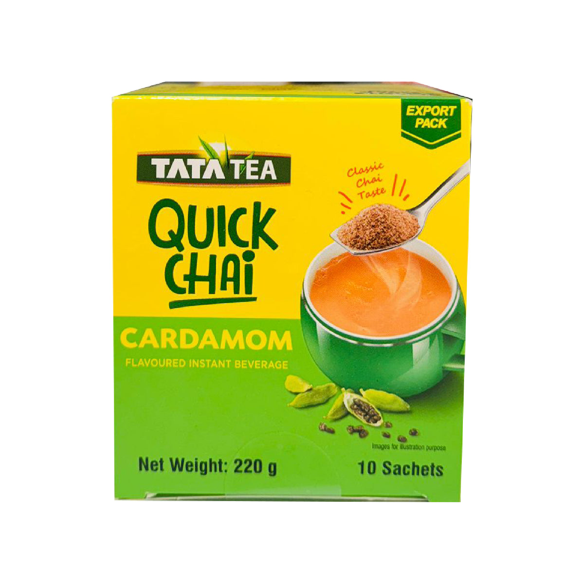 Cardamom Quick Chai 220g- Tata Tea