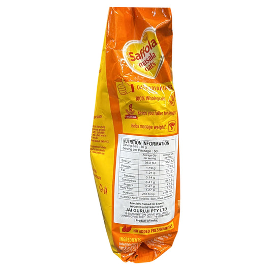 Classic Masala Oats 500g - Saffola