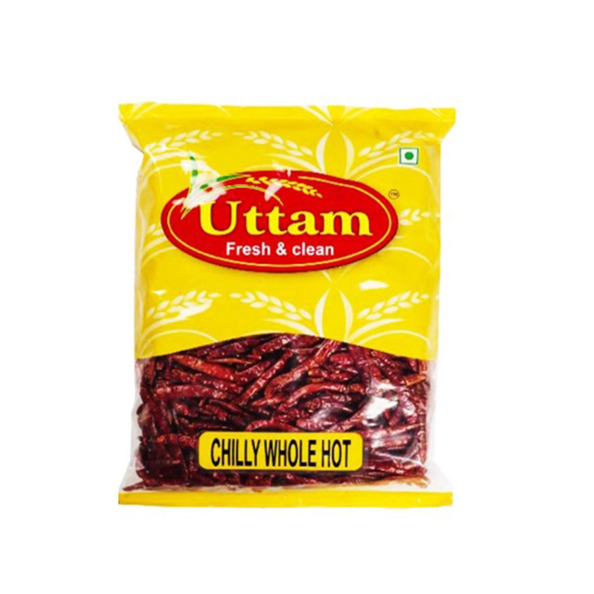 Chilli Whole Hot 200g - Uttam