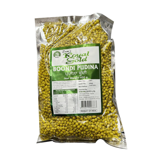 Pudina Boondi 400g - Royal Gold