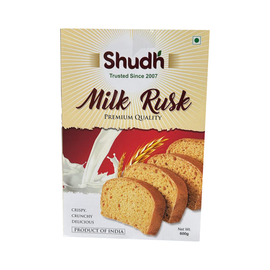 Milk Rusk 600g- Shudh