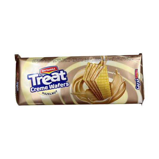 Treat Creme Wafers Hazelnut 75g - Britannia
