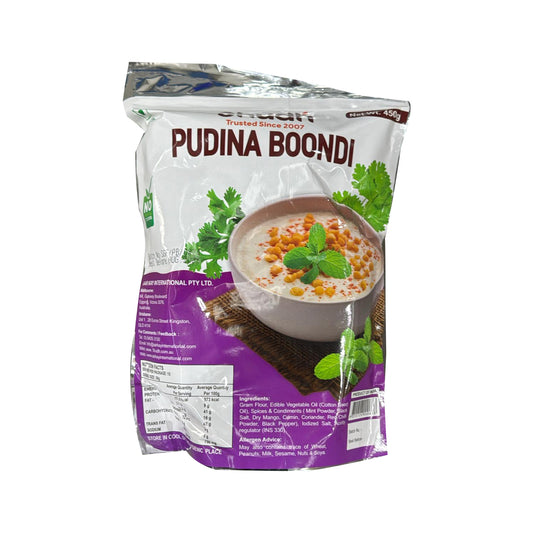 Pudina Boondi 450g - Shudh